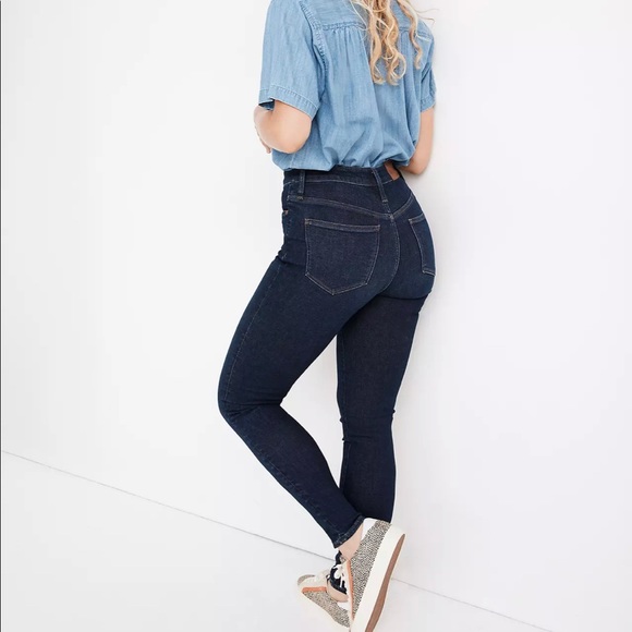 Madewell Curvy High-Rise Skinny Jeans in Orland Wash size 25T - Picture 3 of 13